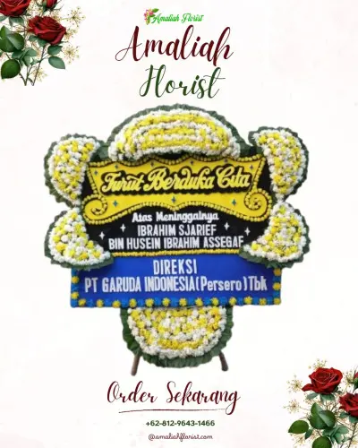 Papan Bunga Duka di Selokbesuki